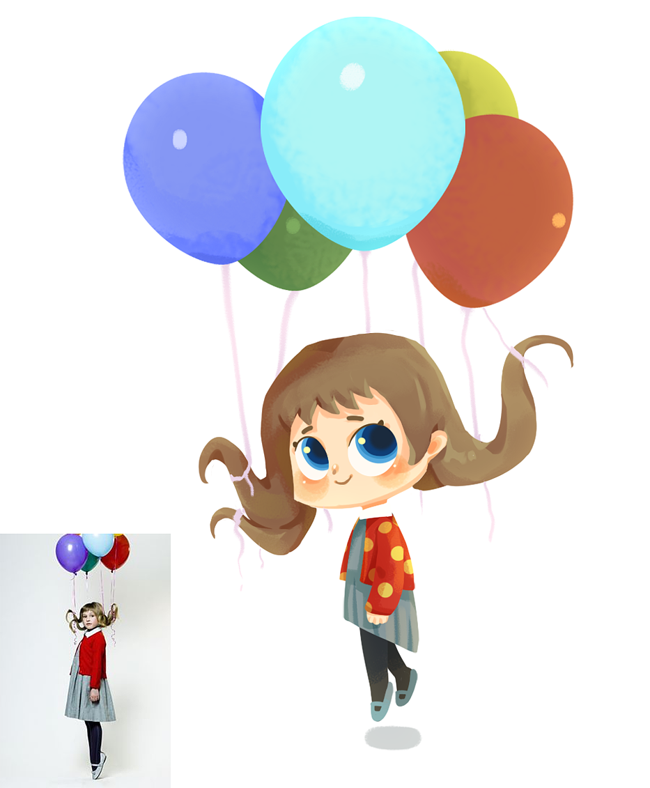 儿童插画练习（图ZMzE5NzU2NzY0） - 儿童插画 - 站酷设计师程之余原创素材 - 站酷ZCOOL