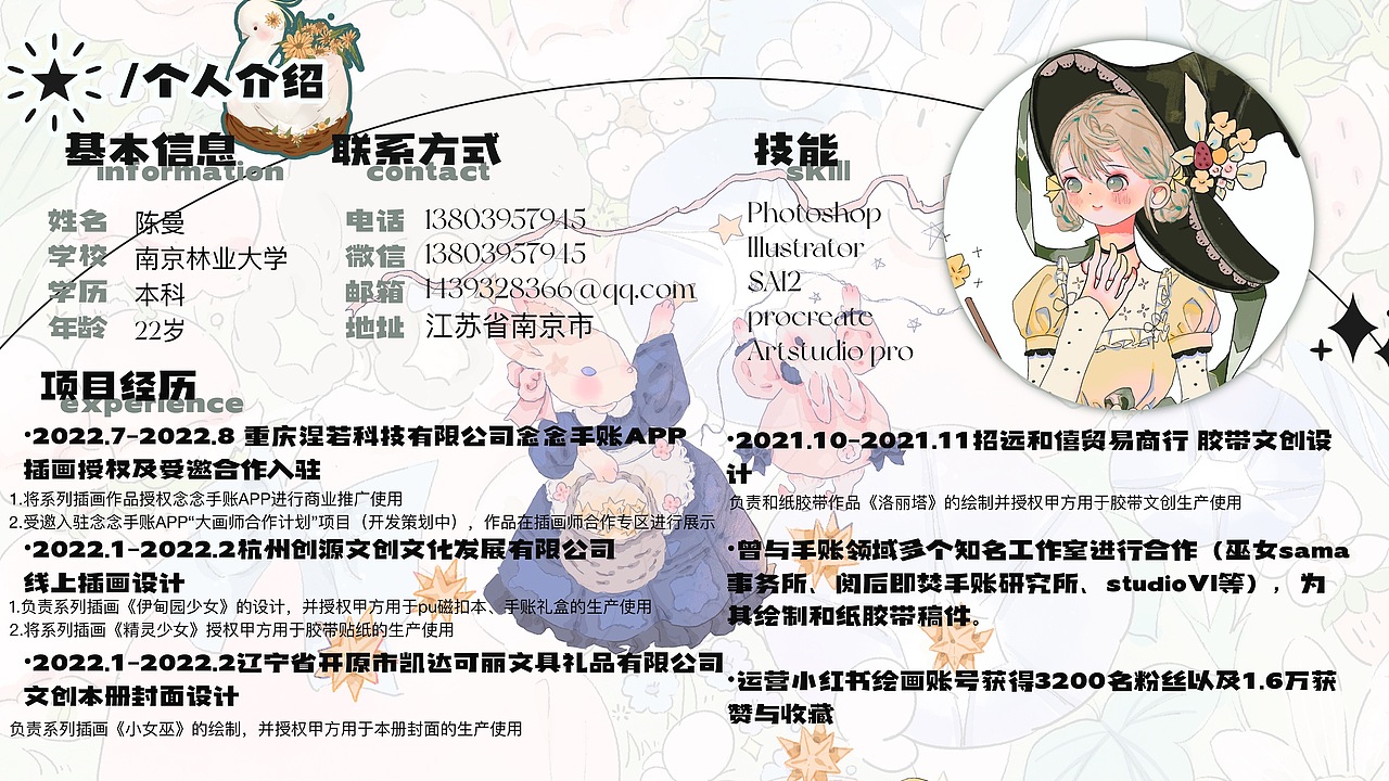 个人作品集