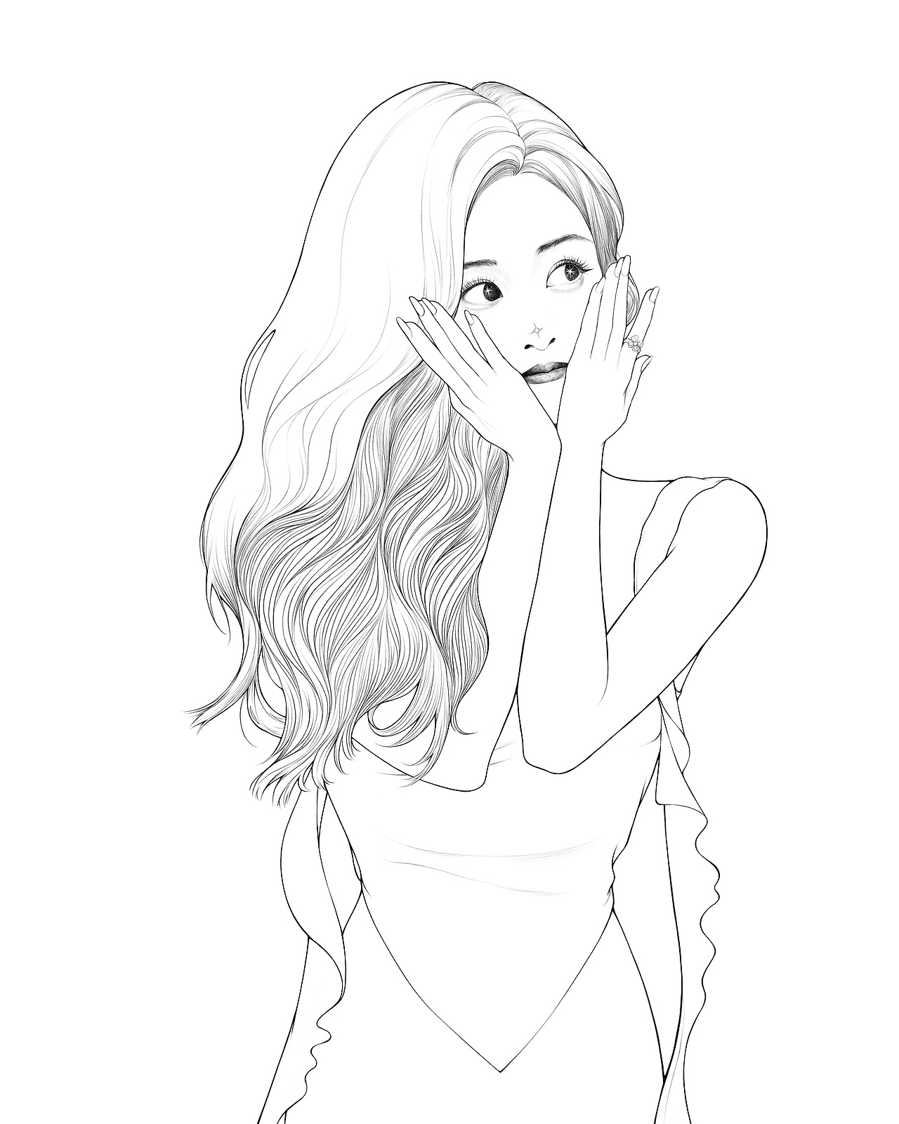 线稿刻画（图ZMzQzNzI3ODQ0） - 创作习作 - 站酷设计师五彩斑斓的云原创素材 - 站酷ZCOOL