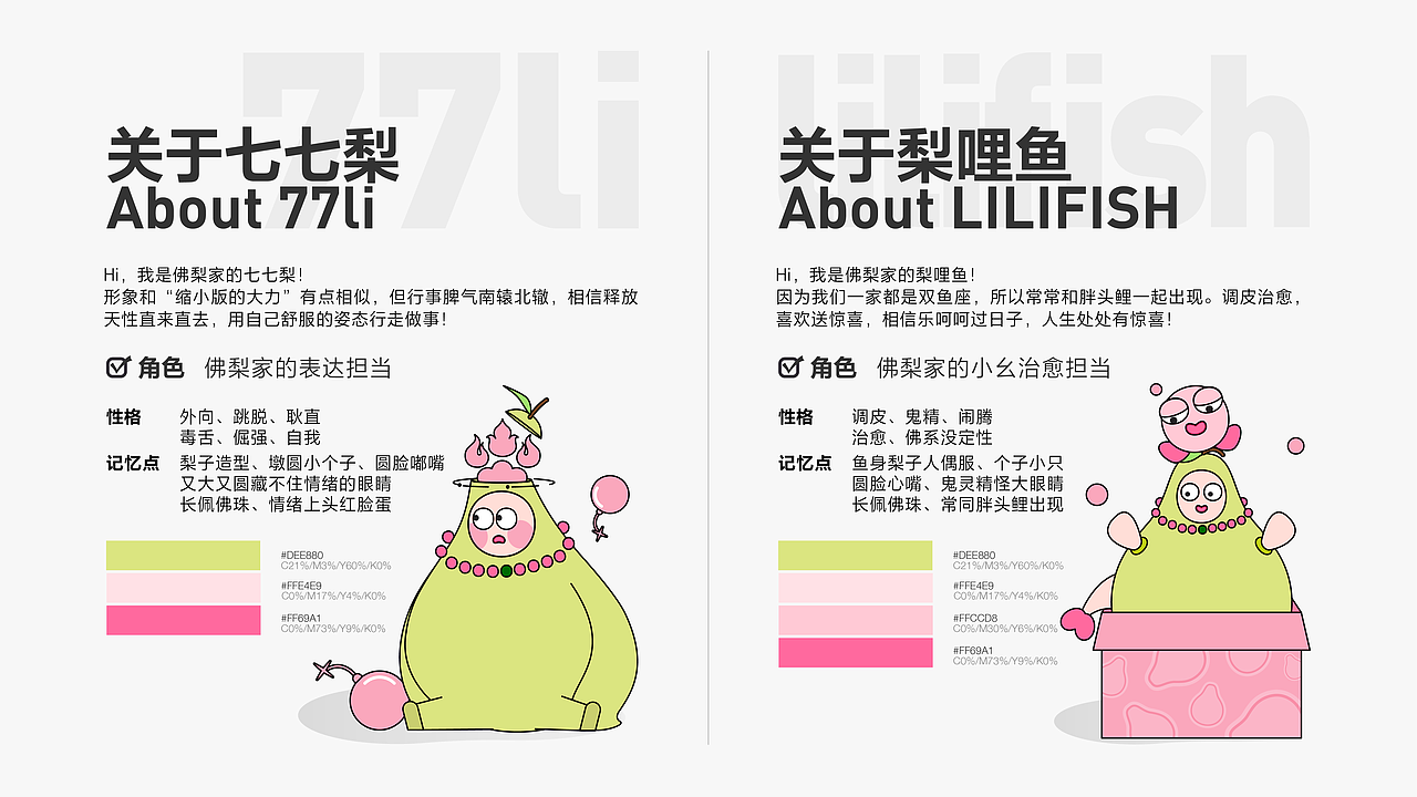 个人IP 佛梨家 Foli's Family（一期）（图ZMzQ4MzY3OTky） - IP形象 - 站酷设计师六零菌o_0原创素材 - 站酷ZCOOL