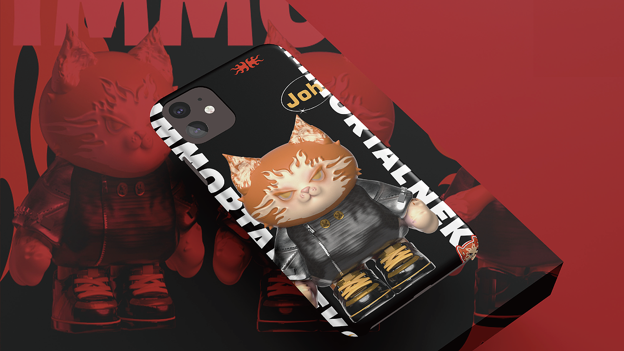 猫神串局/海鲜烧烤店/品牌视觉设计/IP建模