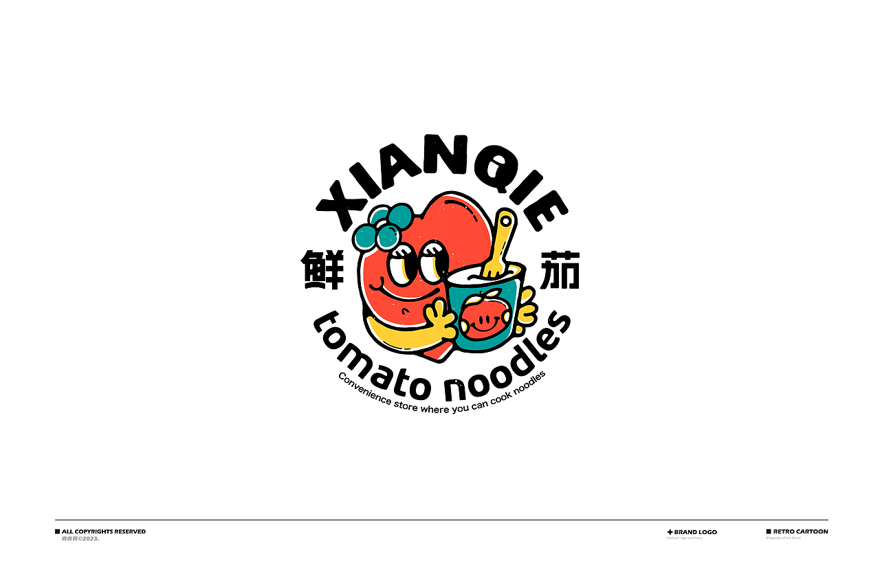 LOGO设计-Cartoon logo（图ZMzU3NTYxMjIw） - Logo - 站酷设计师言言荷原创素材 - 站酷ZCOOL