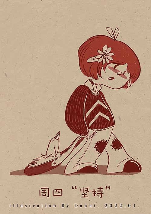 一周心情（圖ZMzA3MDQ0Njgw） - 兒童插畫 - 站酷設計師蛋泥_Danni原創(chuàng)素材 - 站酷ZCOOL