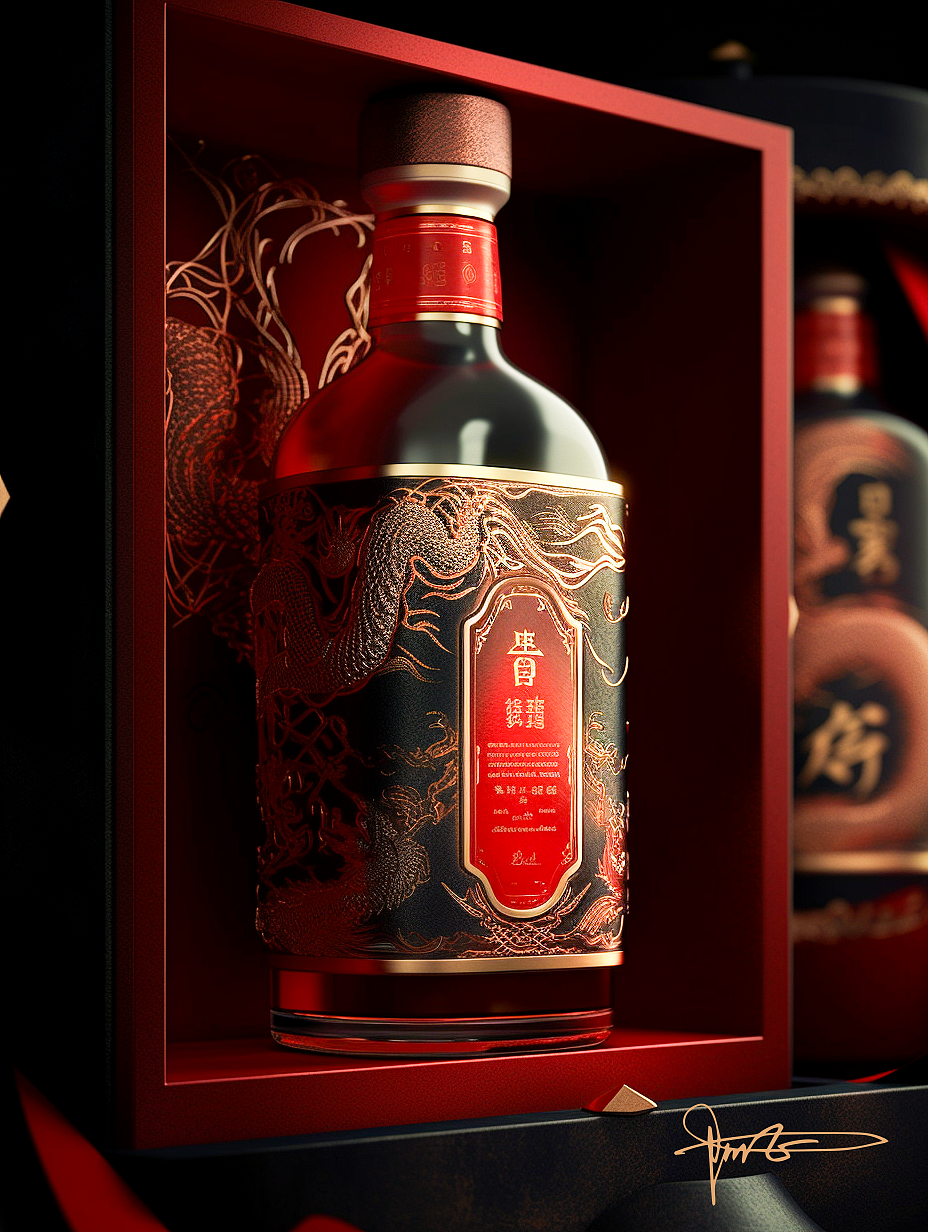 中国龍酒设计（图ZMzM1NzM2OTY4） - 产品 - 站酷设计师不耳创意设计原创素材 - 站酷ZCOOL