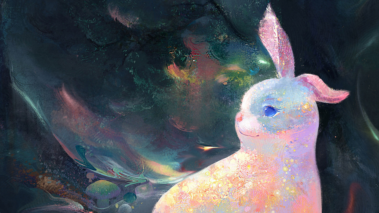 中古生灵 · 山间赤兔