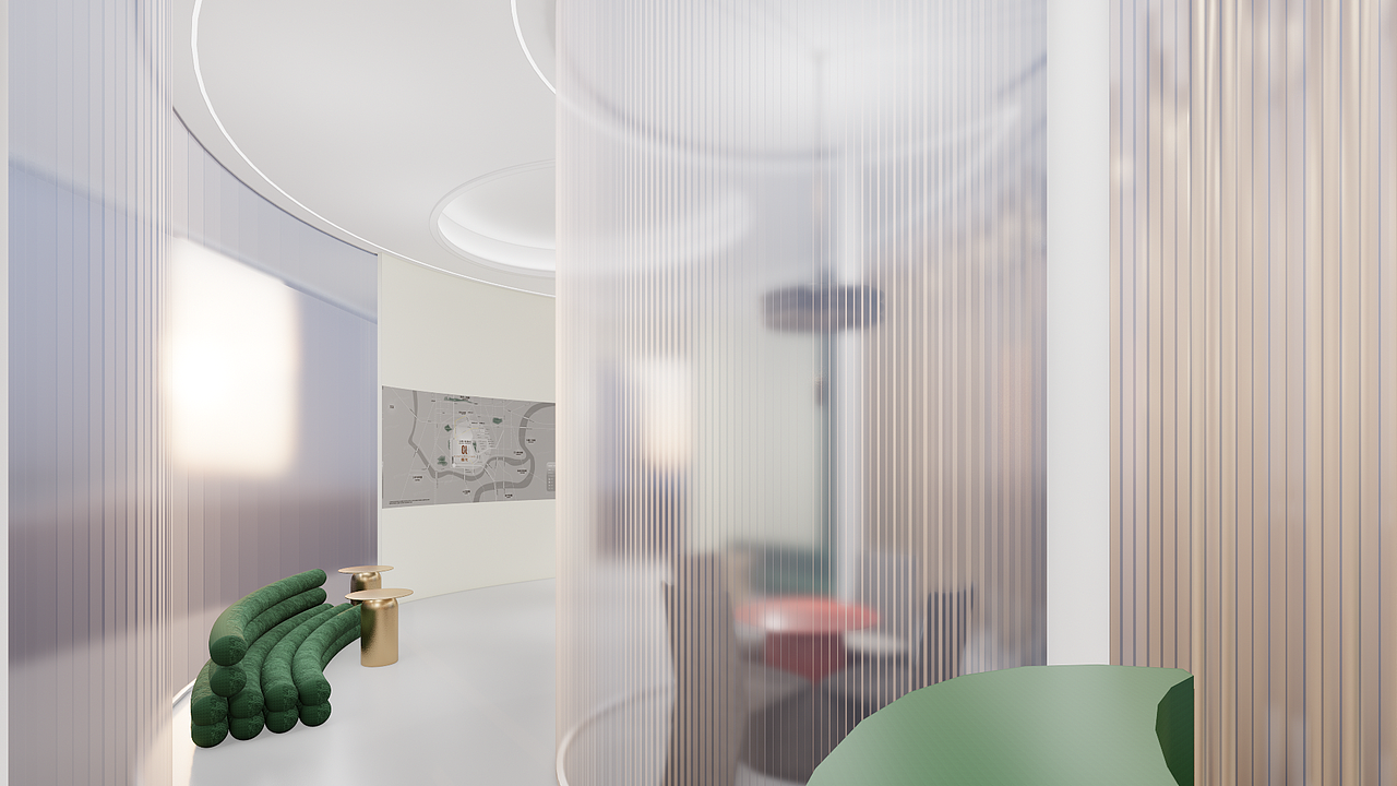 su+Enscape地产城市展厅设计渲染