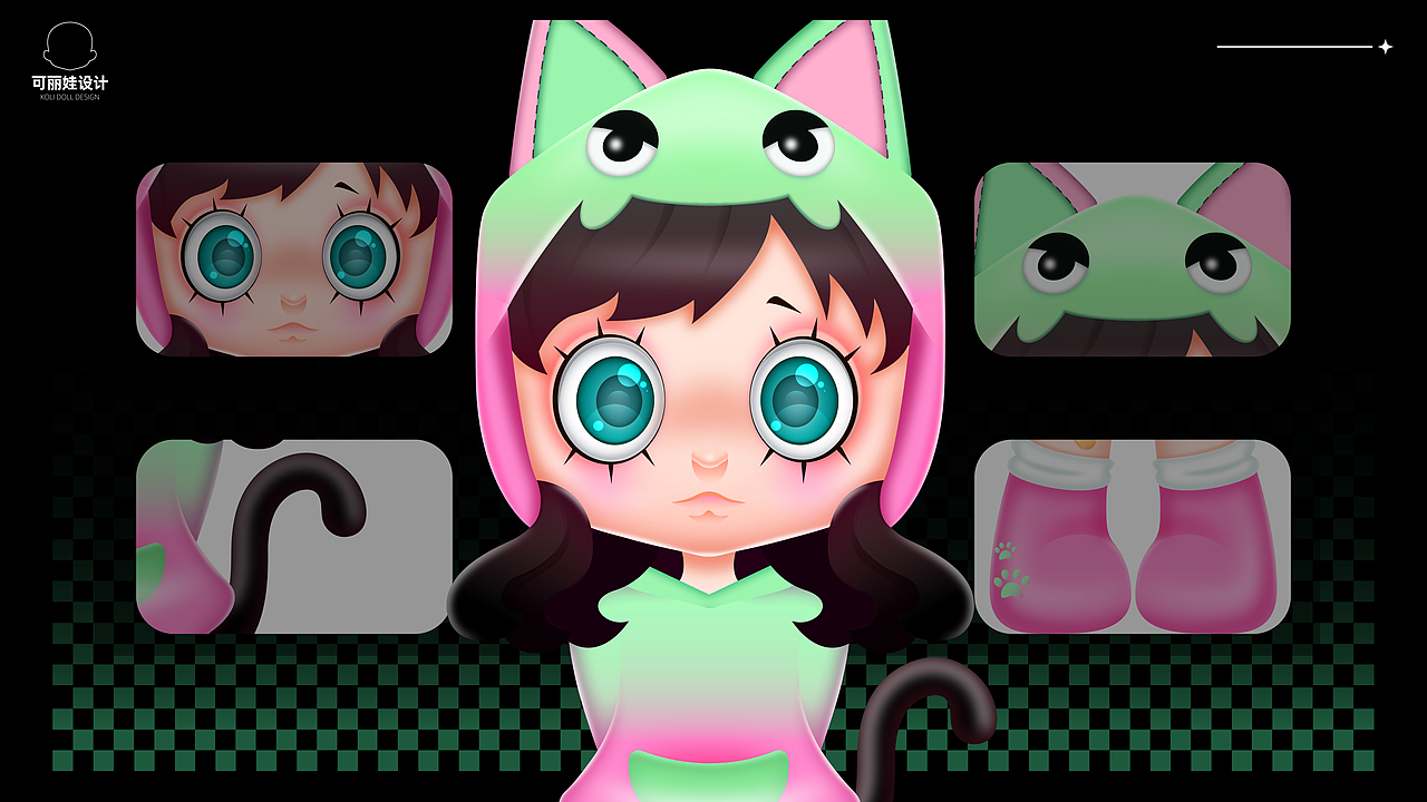 伪3DIP设计|可丽娃盲盒（Y2K)（图ZMzY4ODg2OTI0） - IP形象 - 站酷设计师泰泰的IP原创素材 - 站酷ZCOOL