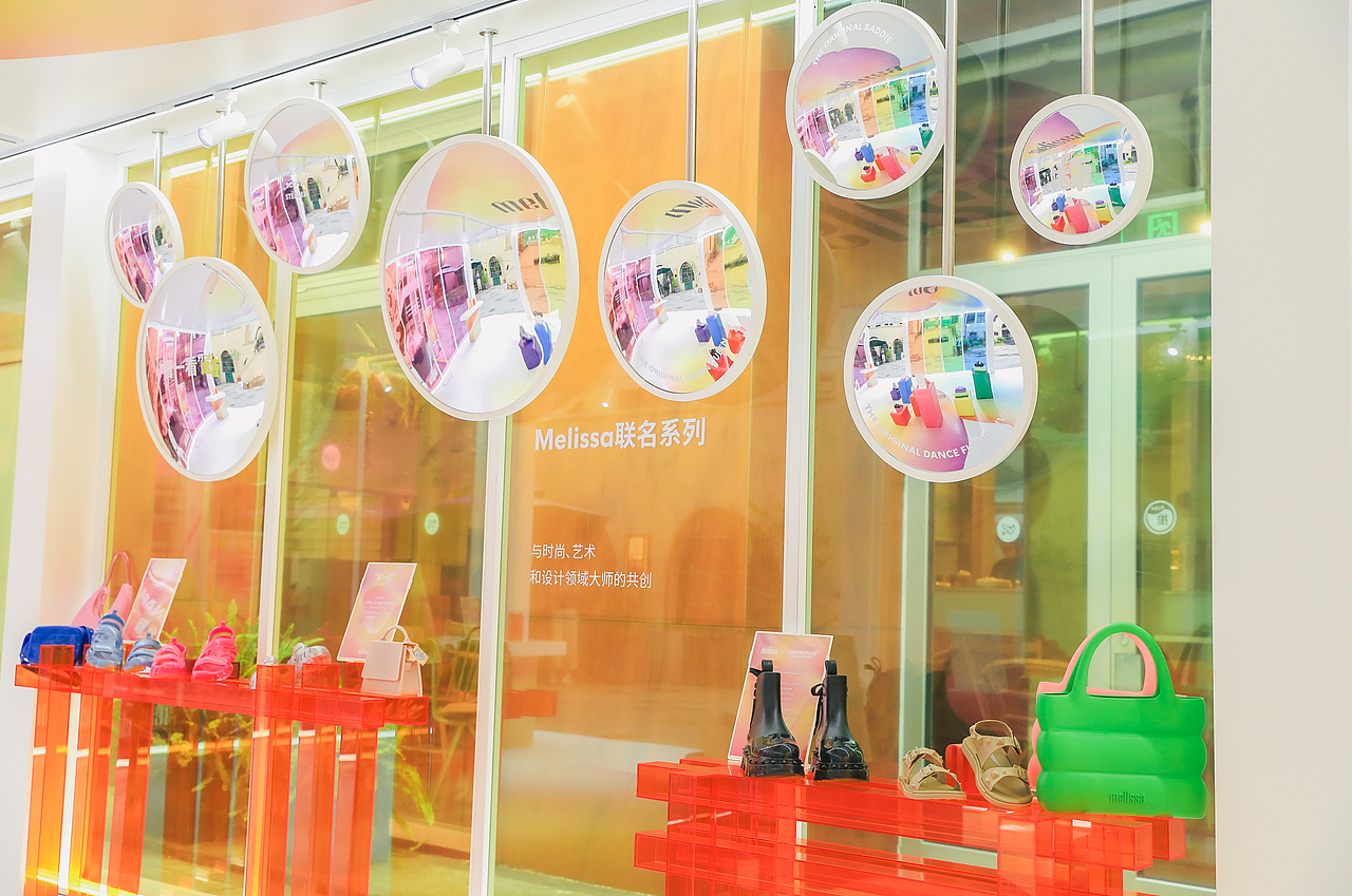 Melissa在啫喱 POPUP快闪活动空间设计-上海安福路（图ZMzQ0NjUyMTM2） - 商业空间设计 - 站酷设计师Joan_Lai原创素材 - 站酷ZCOOL