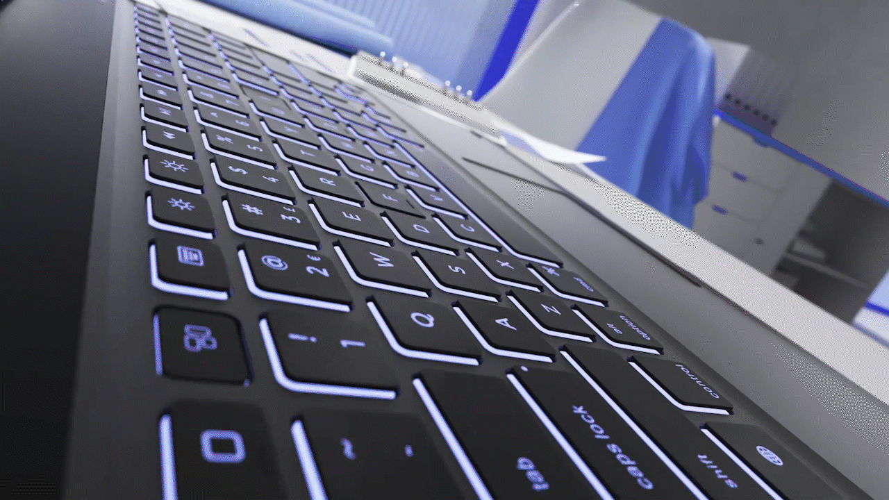 妙控ipad键盘动画