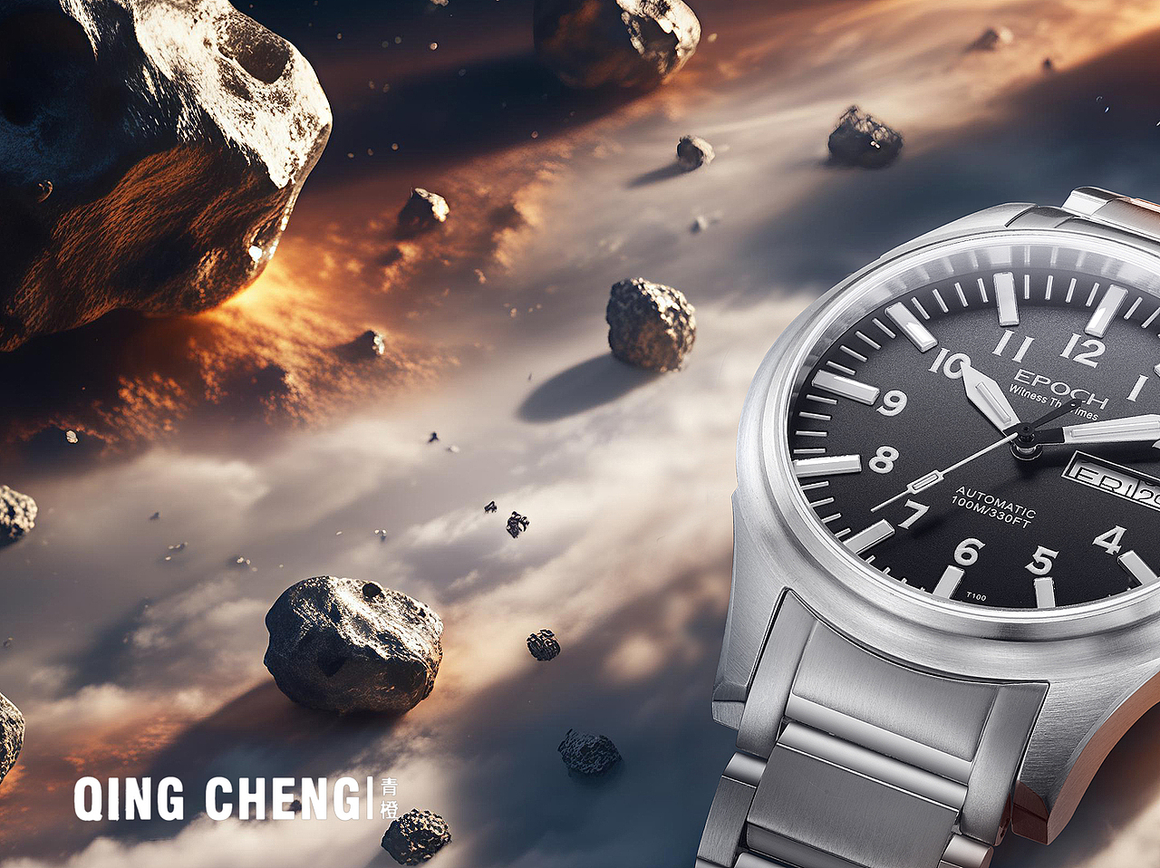 ai绘画摄影已来!! 手表场景ai绘画摄影制作