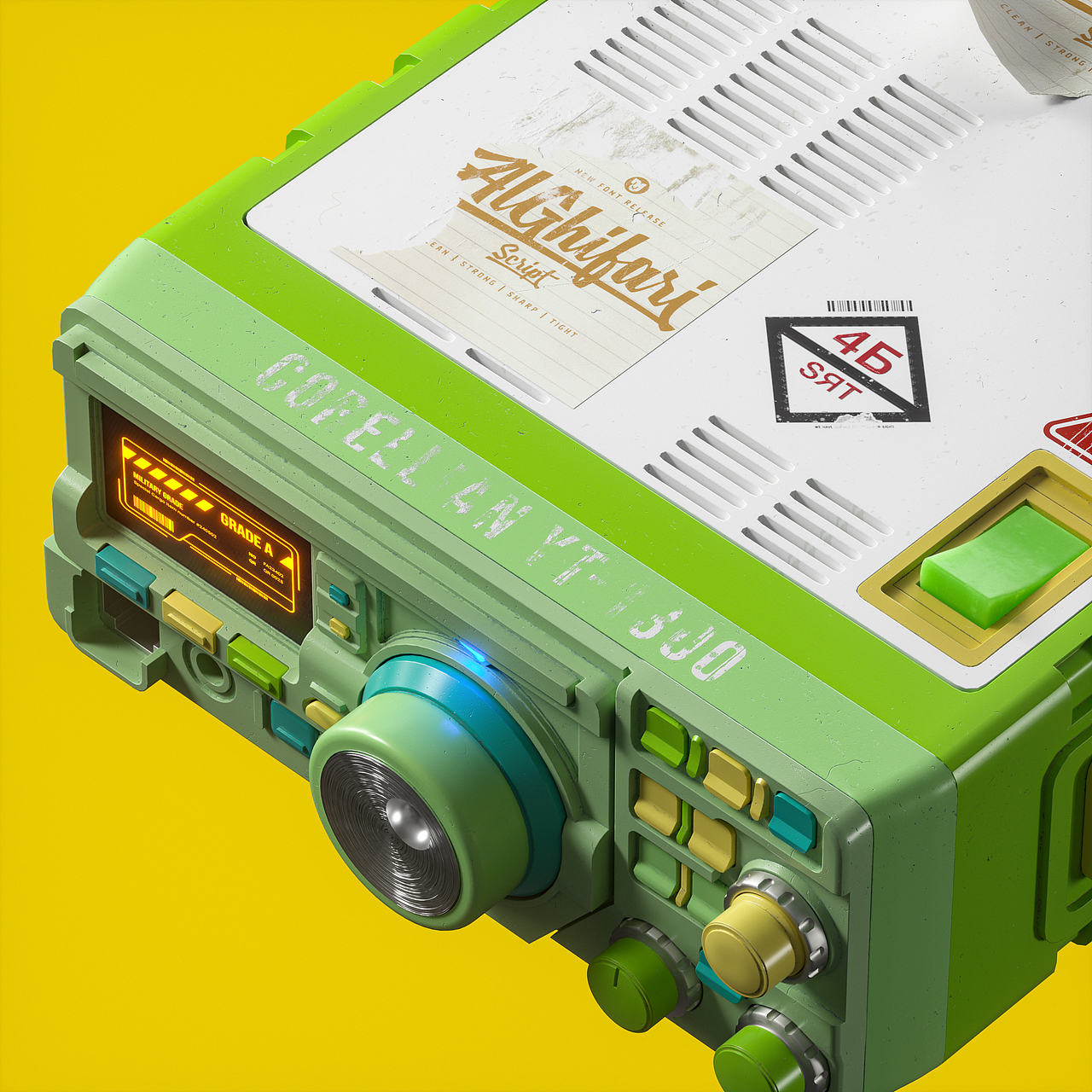 细腻产品渲染练习