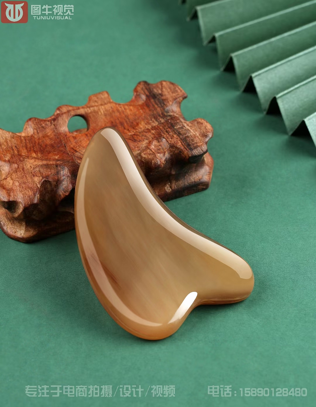 牛角面部刮痧板|电商设计|郑州图牛|商业摄影|产品拍摄