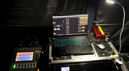 Digital FUN 团队使用 TouchDesigner 软件控制界面