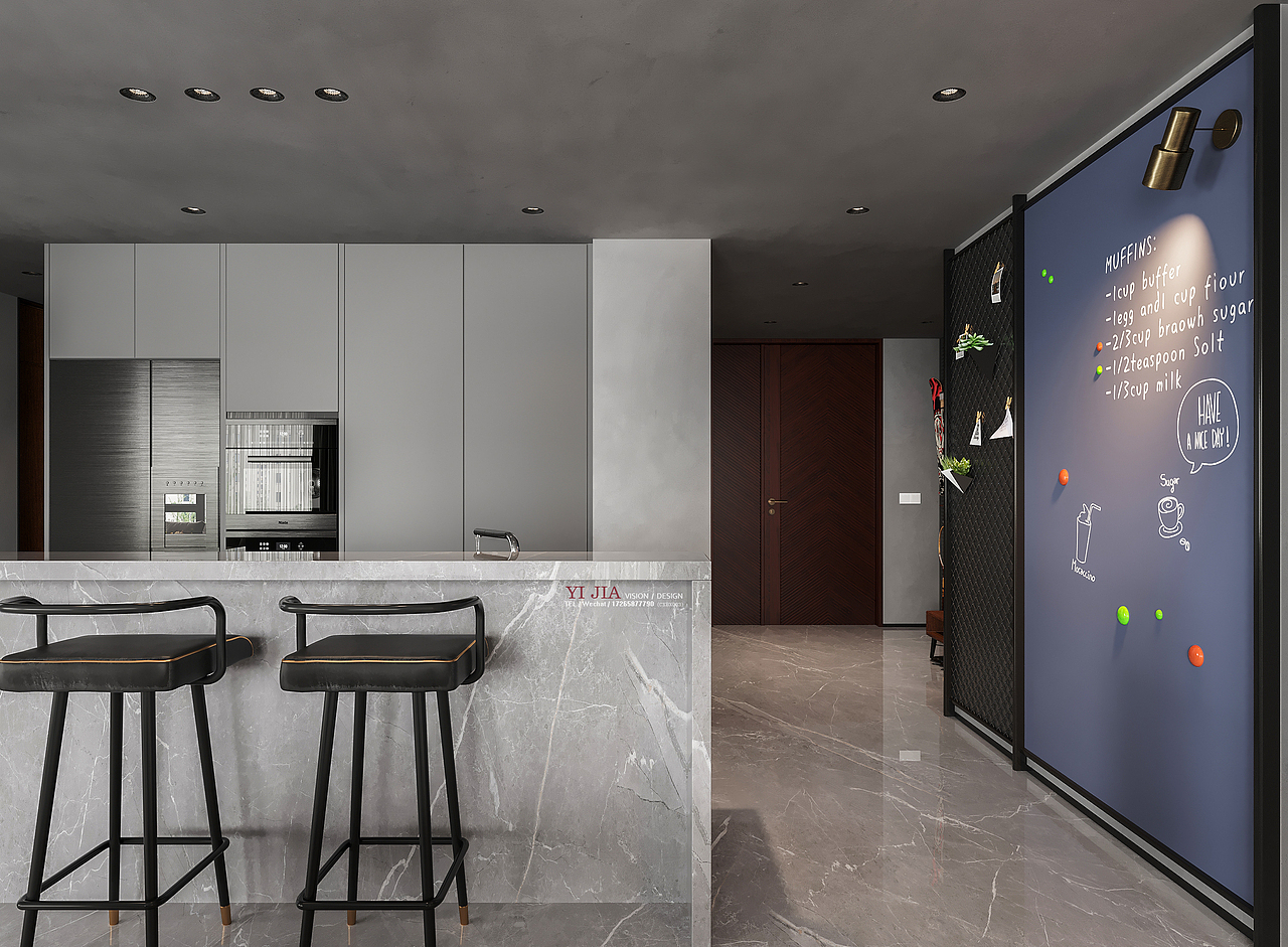 暗黑 I 艺嘉 VISION . DESIGN _ 视觉表现（图ZMzIyNzc2MTAw） - 家装设计 - 站酷设计师艺嘉空间视觉表现原创素材 - 站酷ZCOOL