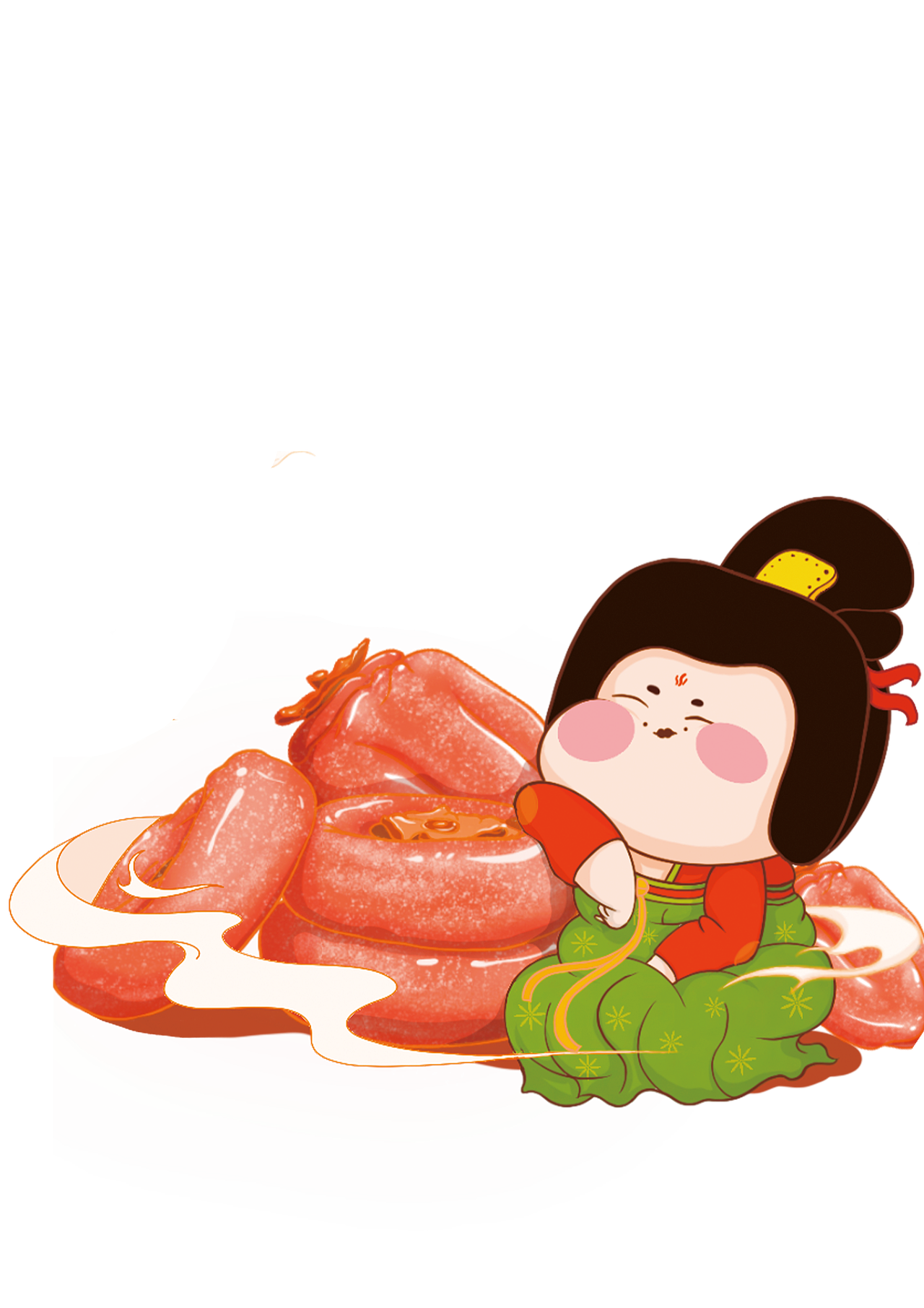 贵妃石榴糕&富平柿饼（图ZMzQ0MDcyNjUy） - 包装 - 站酷设计师三尾猫原创素材 - 站酷ZCOOL