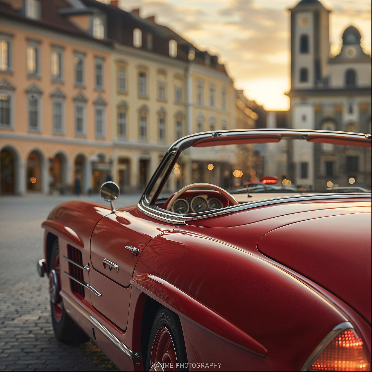 再现经典,Mercedes Benz 300 SL -AIGC