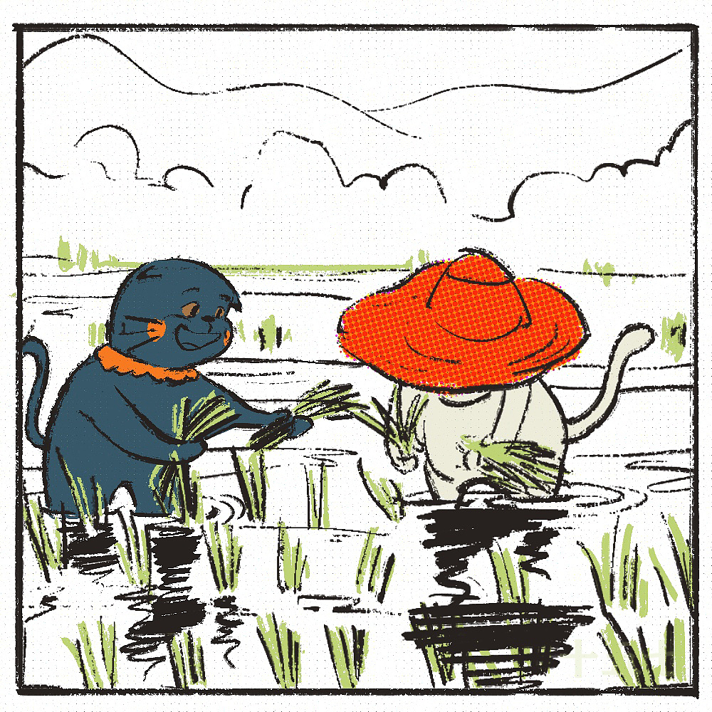 芒种趣事||原创漫画（图ZMzQyMzg1Mzcy） - 中/长篇漫画 - 站酷设计师十五七原创素材 - 站酷ZCOOL