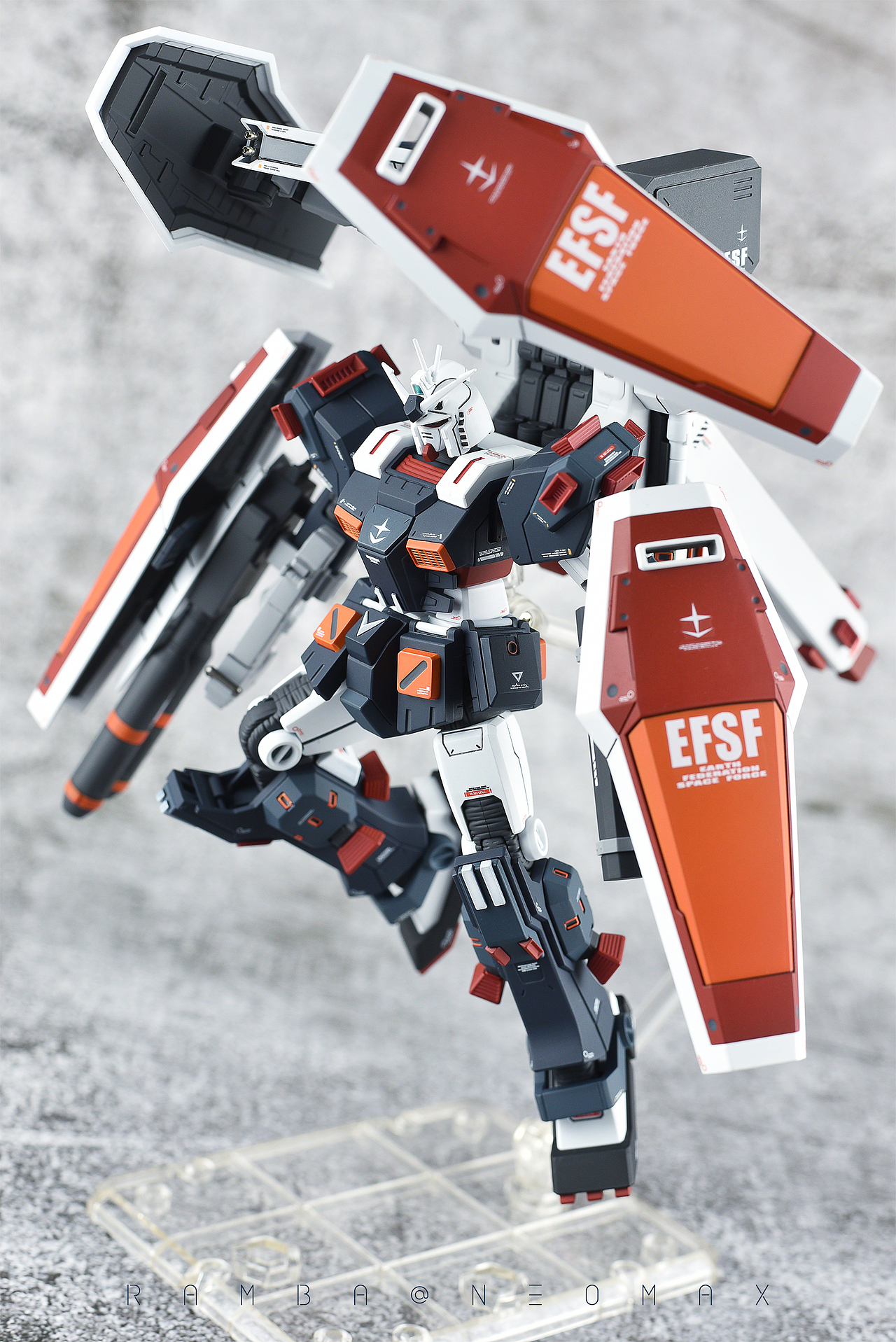 高达模型作品【hg fa-78全装备高达】