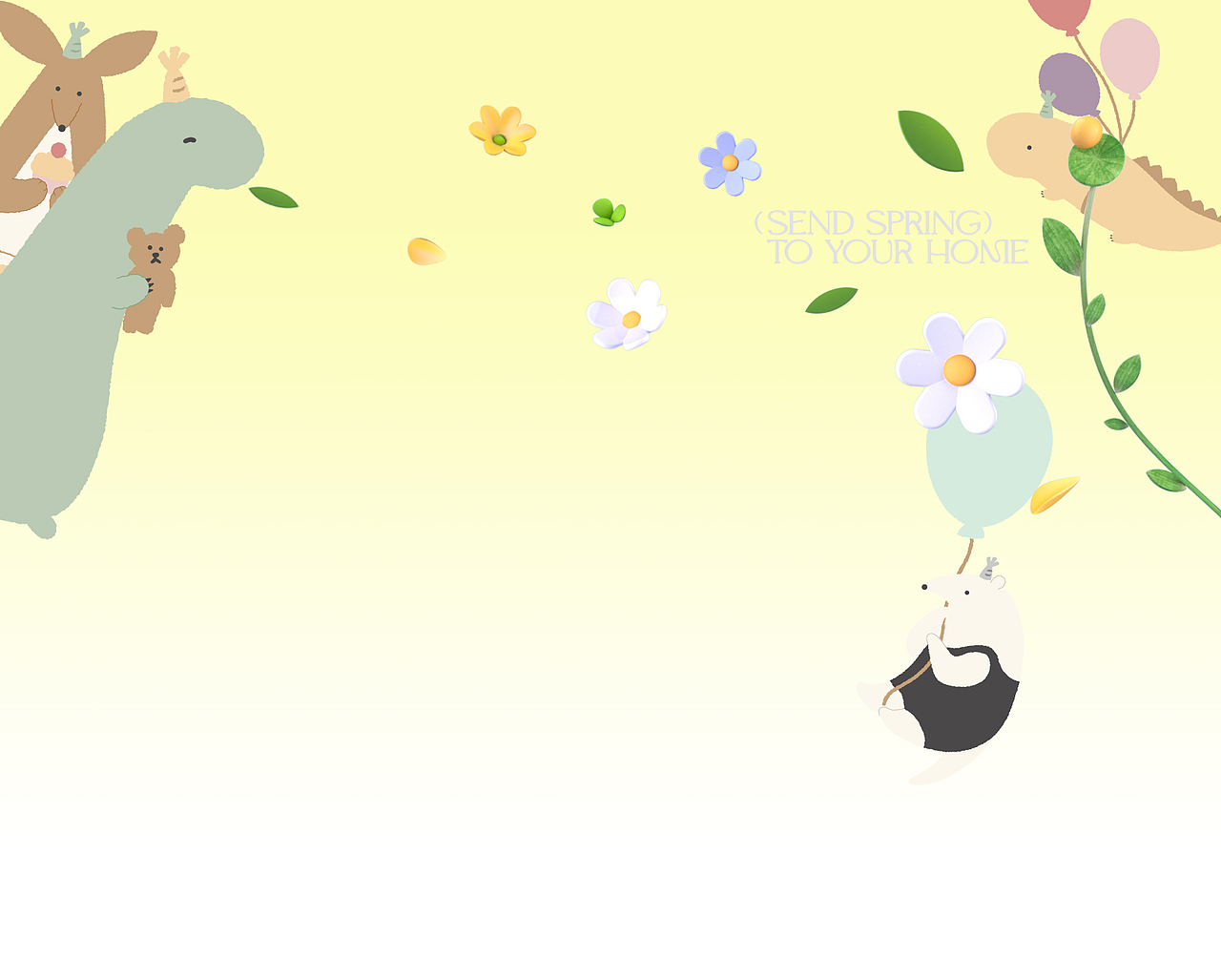 LIV HEART治愈小恐龙春天~