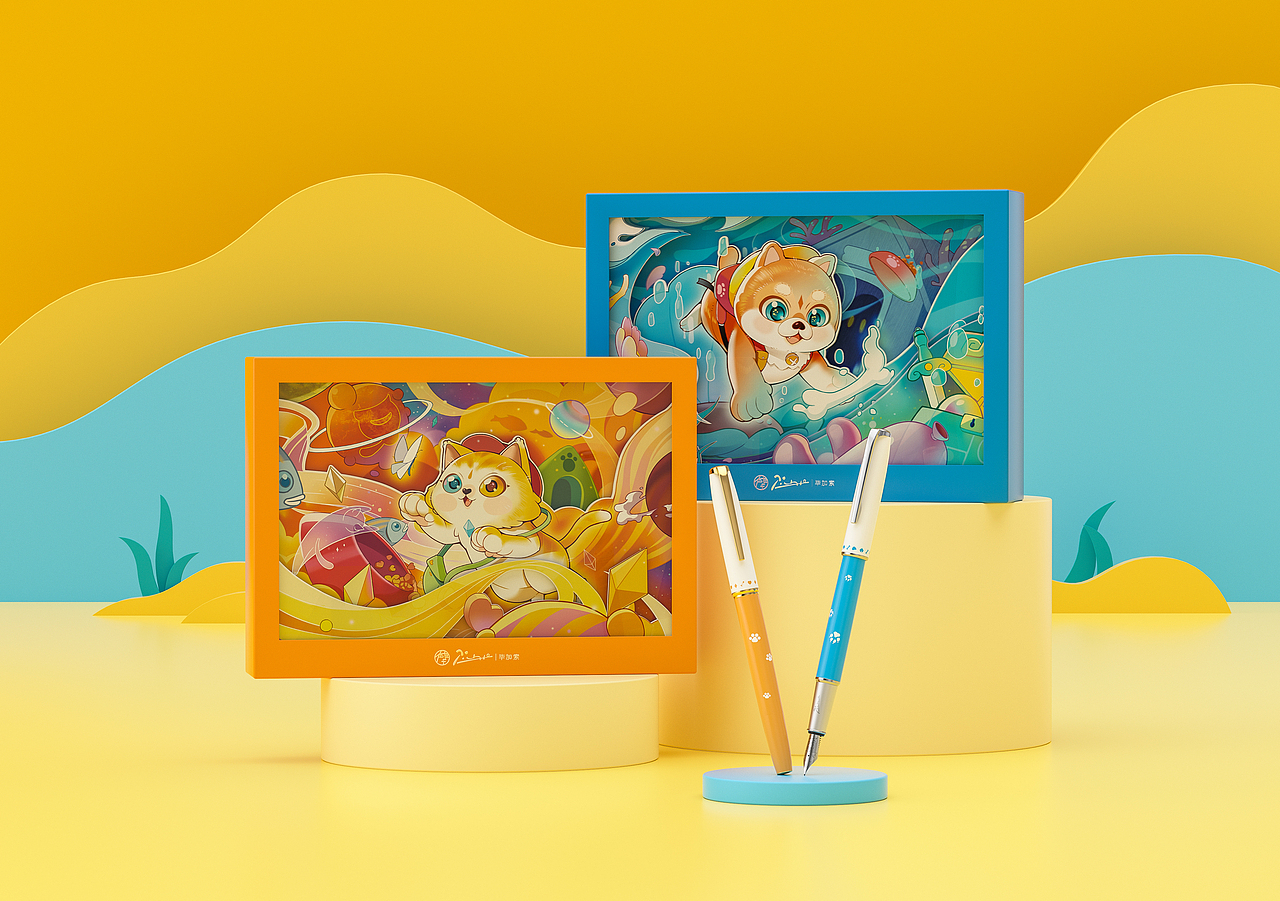 毕加索钢笔MIO & WAN系列钢笔,今年的全新合作