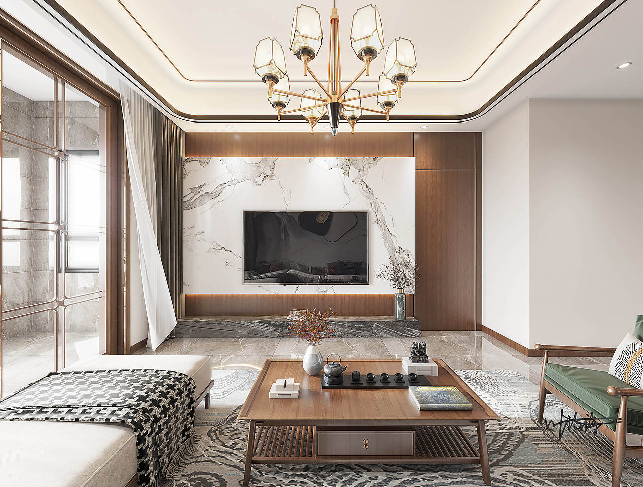 把房子装成新中式,每天都是诗情画意!