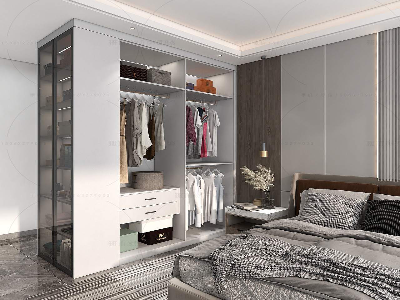 衣柜效果图_班木设计效果图-站酷zcool
