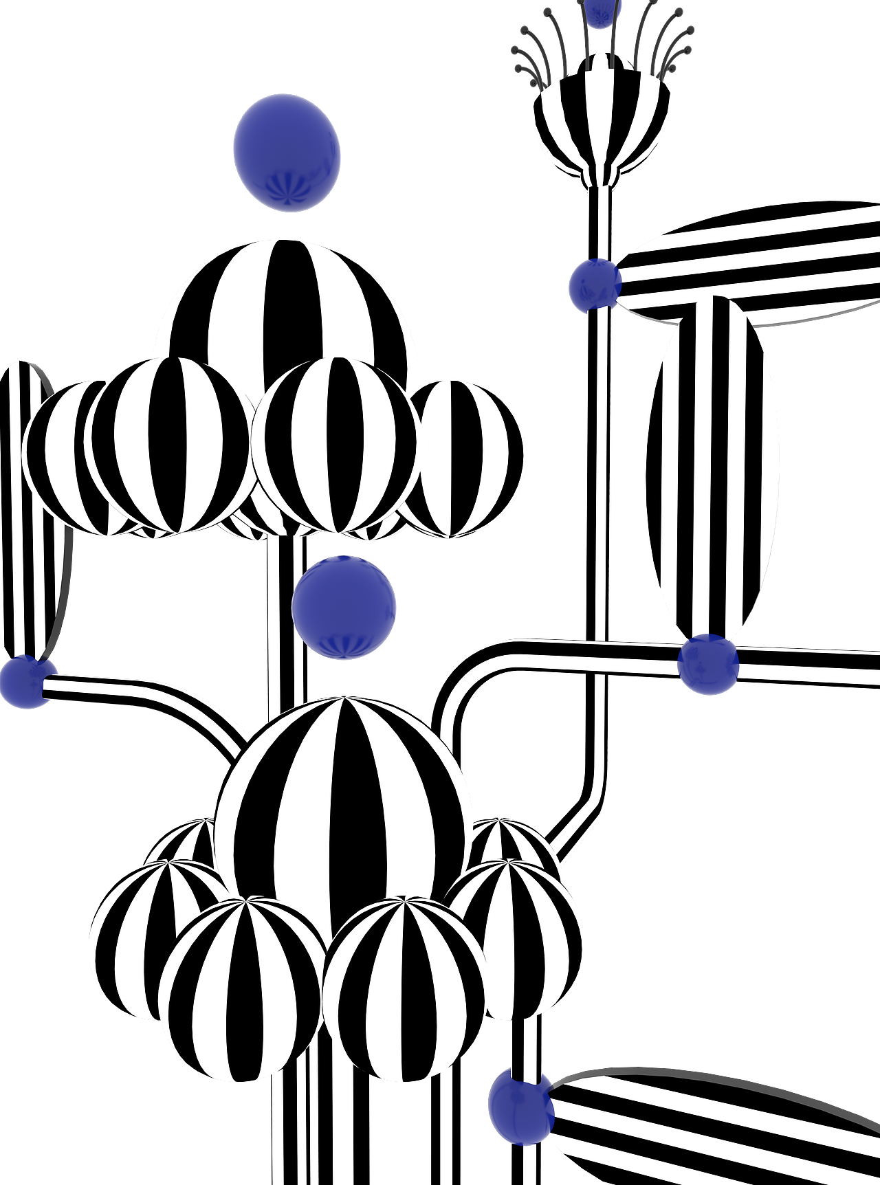 元植物构想(黑白,第二稿)