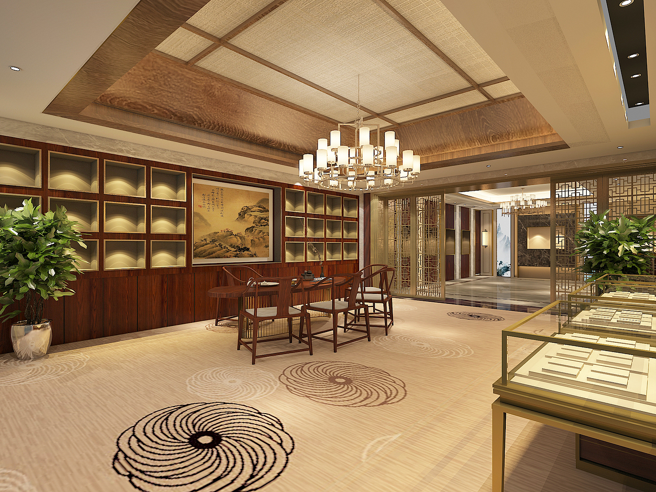 翡翠店 珠宝店 柜台设计 店面设计 外观设计 建筑外观（图ZMzAwODQwMDcy） - 商业空间设计 - 站酷设计师准著名设计风流川原创素材 - 站酷ZCOOL