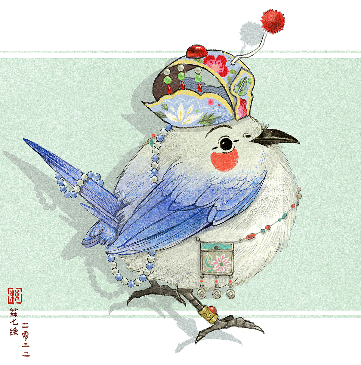 最近的插画合集（图ZMzMxMzE3Nzk2） - 商业插画 - 站酷设计师菻七原创素材 - 站酷ZCOOL