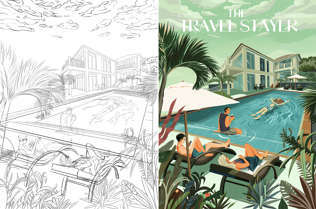 原创插画｜旅行