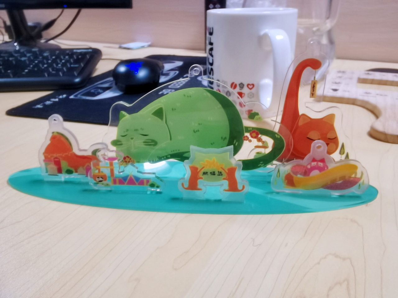 三岛奇遇记地图指南&撸猫指南&景区VI&文创衍生品