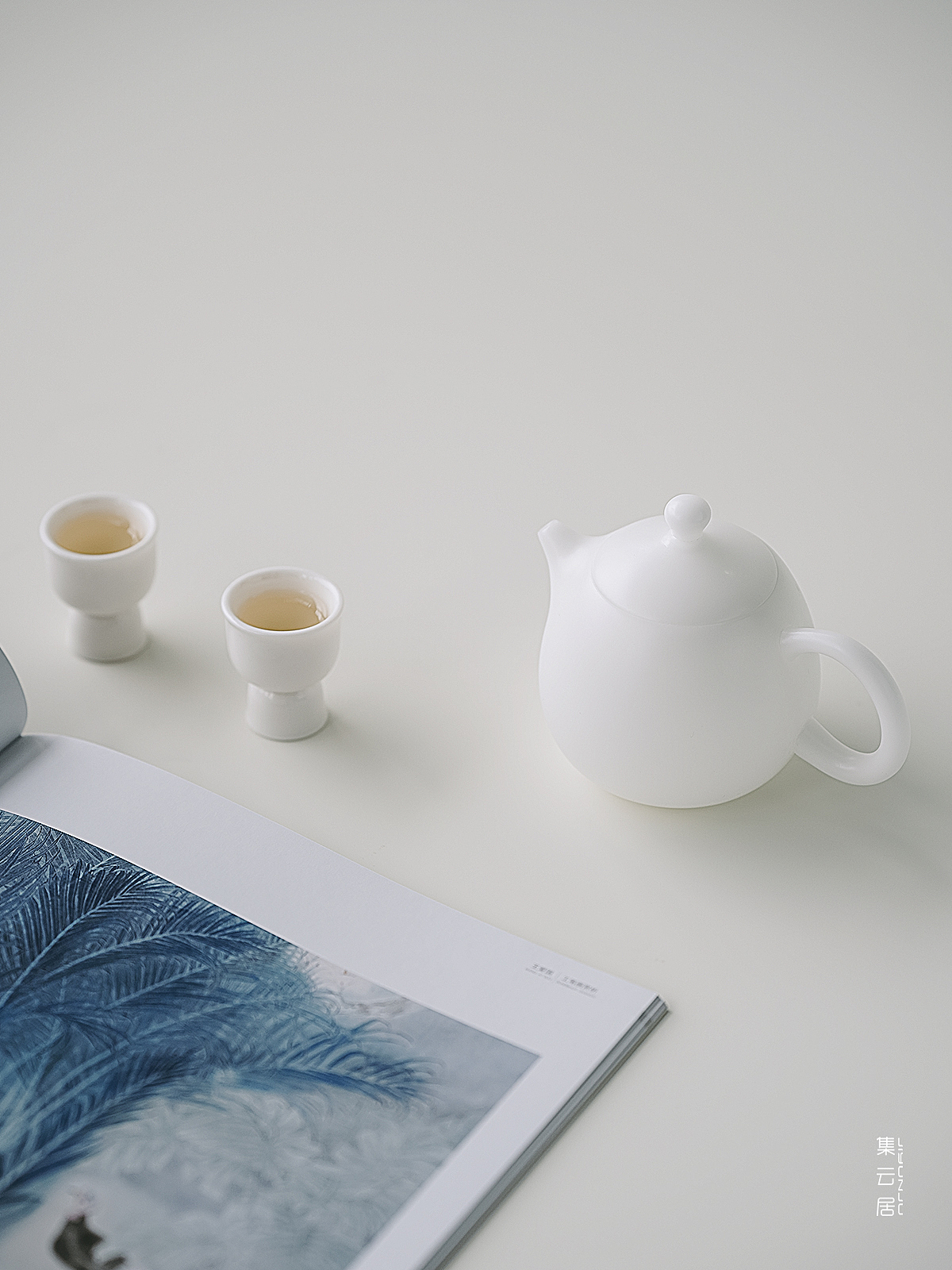 德化白·冰种玉瓷·龙蛋壶·禅定杯