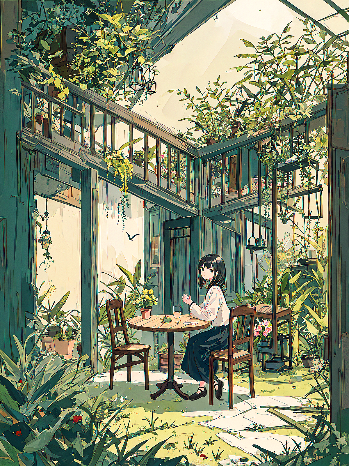 AI造物|治愈系小插画（图ZMzM2MDYzOTM2） - AI作品 - 站酷设计师野渡由里品牌设计原创素材 - 站酷ZCOOL