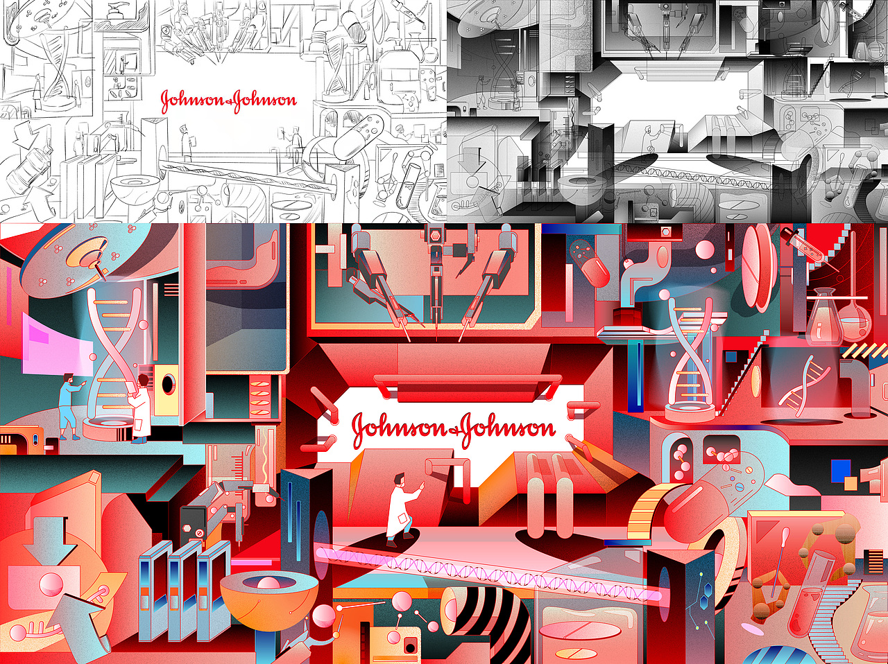 2022个人部分插画作品集