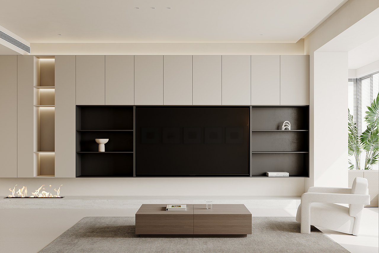 奶油风（图ZMzMwMzAxNTc2） - 家装设计 - 站酷设计师苏沐CGI原创素材 - 站酷ZCOOL