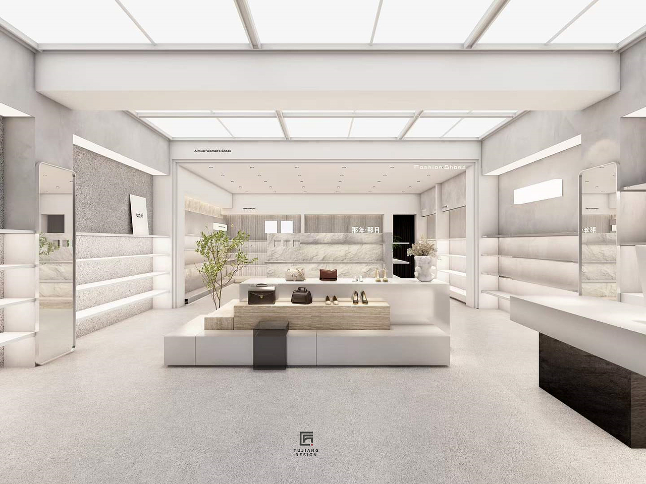 工装鞋店设计丨“亮”起你的购买欲