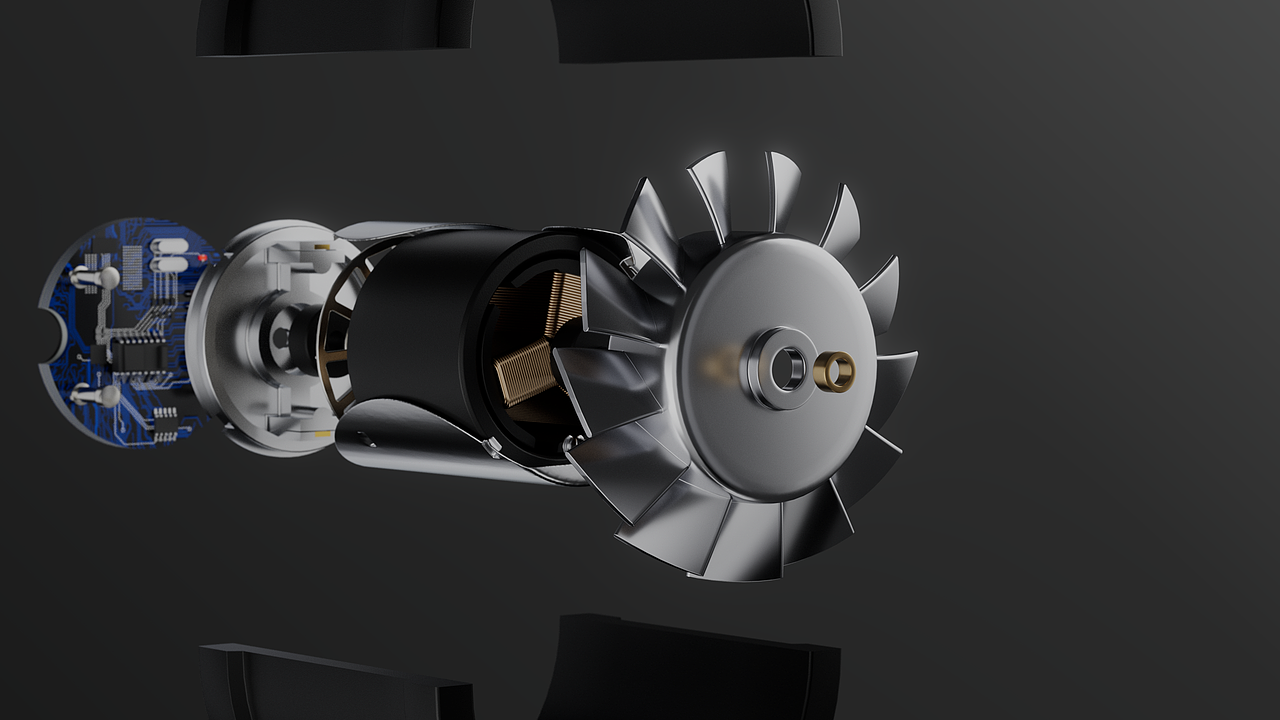 【三维产品动画】VGR负离子护发高速吹风机