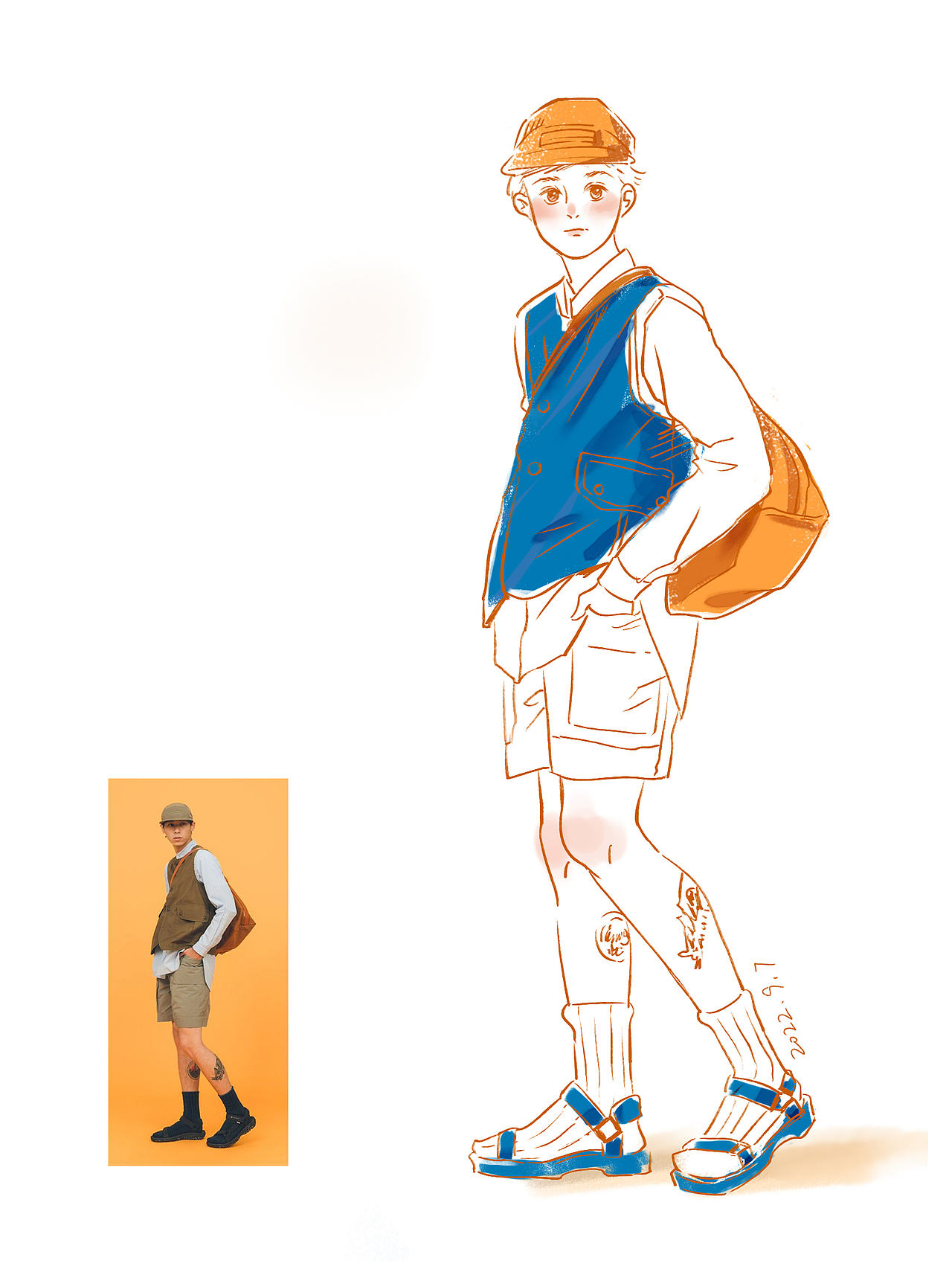 人物速写笔记【30-80】