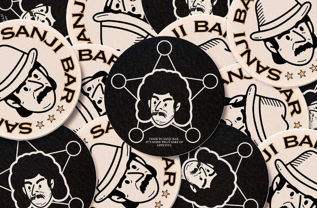 叁醺酒吧 SANJI BAR｜品牌视觉设计（图ZMzE3Mzg4NjY0） - 品牌 - 站酷设计师整点彩蛋原创素材 - 站酷ZCOOL