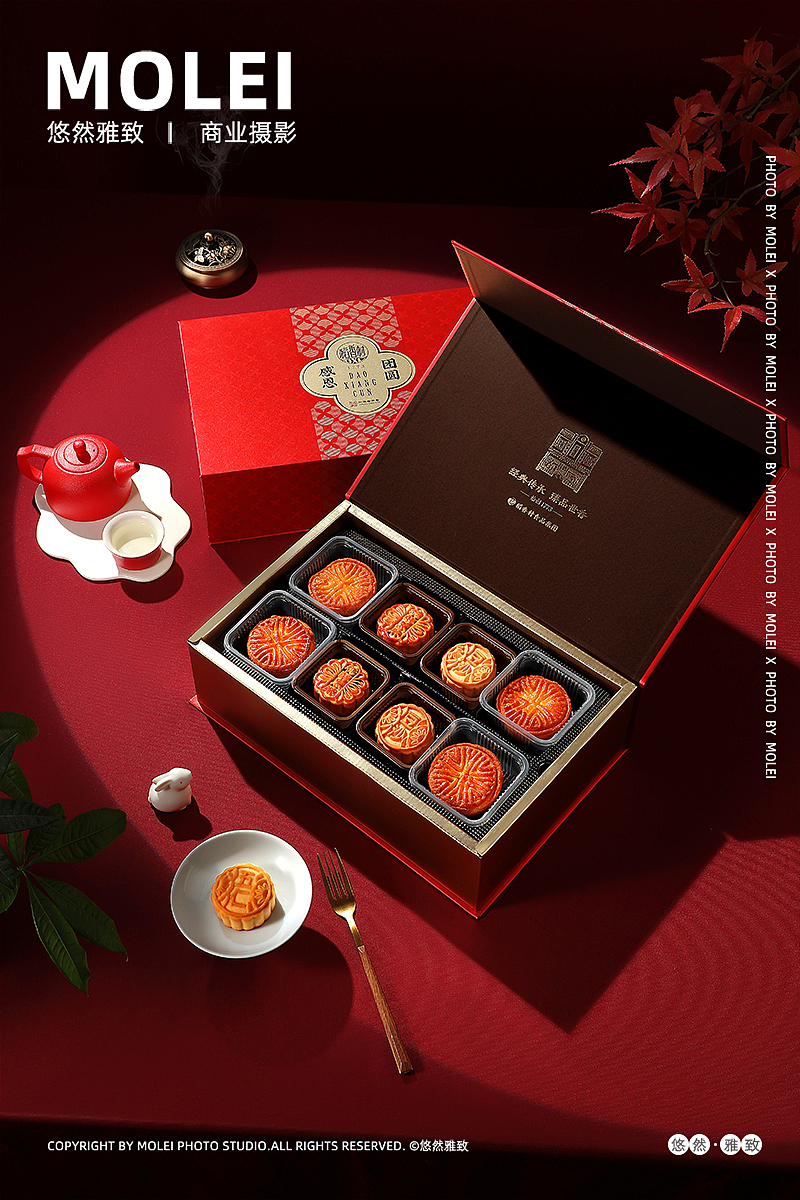 稻香村|中秋月饼礼盒合集产品摄影|默雷