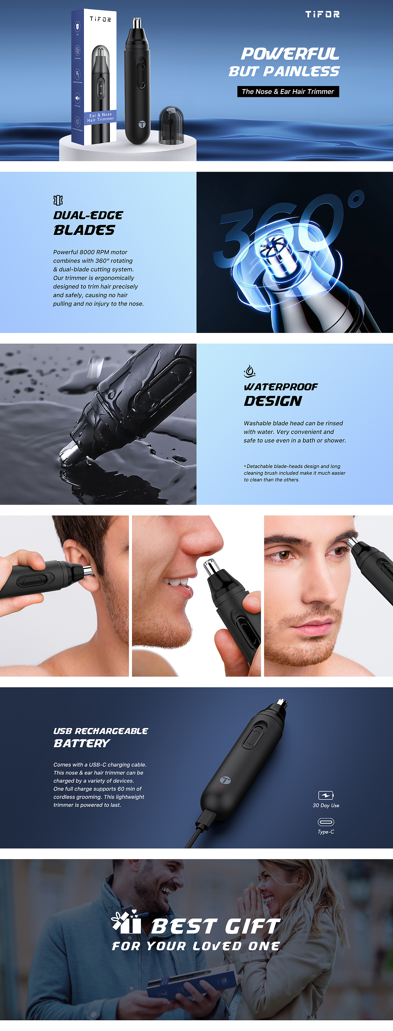 鼻毛修剪器 & 亚马逊电商设计（图ZMzI2NTU4MzA4） - 电商 - 站酷设计师杰美视觉原创素材 - 站酷ZCOOL