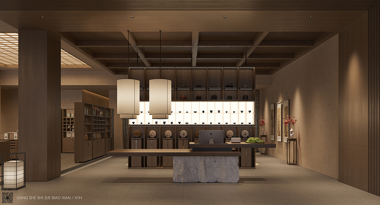 冈舍效果图表现-2024.3.14（图ZMzY1NjE1MzI4） - 家装设计 - 站酷设计师冈舍表现一小豪原创素材 - 站酷ZCOOL