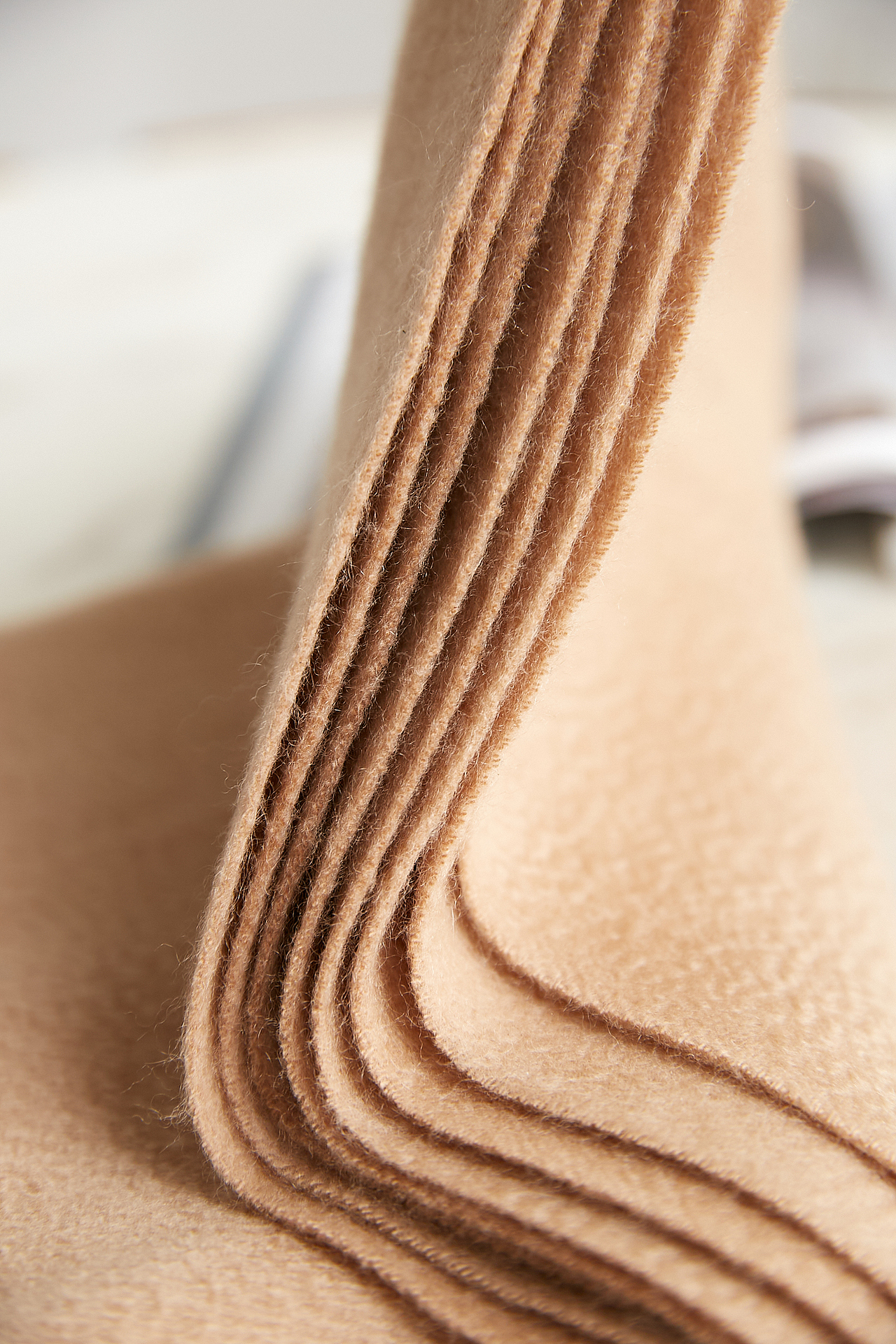 十色羊绒围巾静物拍摄