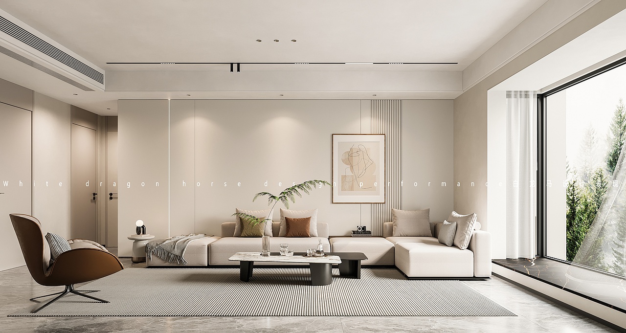 现代简约客餐厅