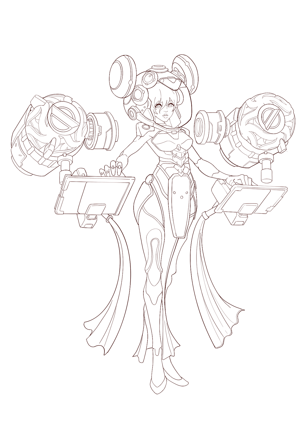 概念线稿（图ZMzMyMjY2Nzky） - 商业插画 - 站酷设计师心云上人原创素材 - 站酷ZCOOL