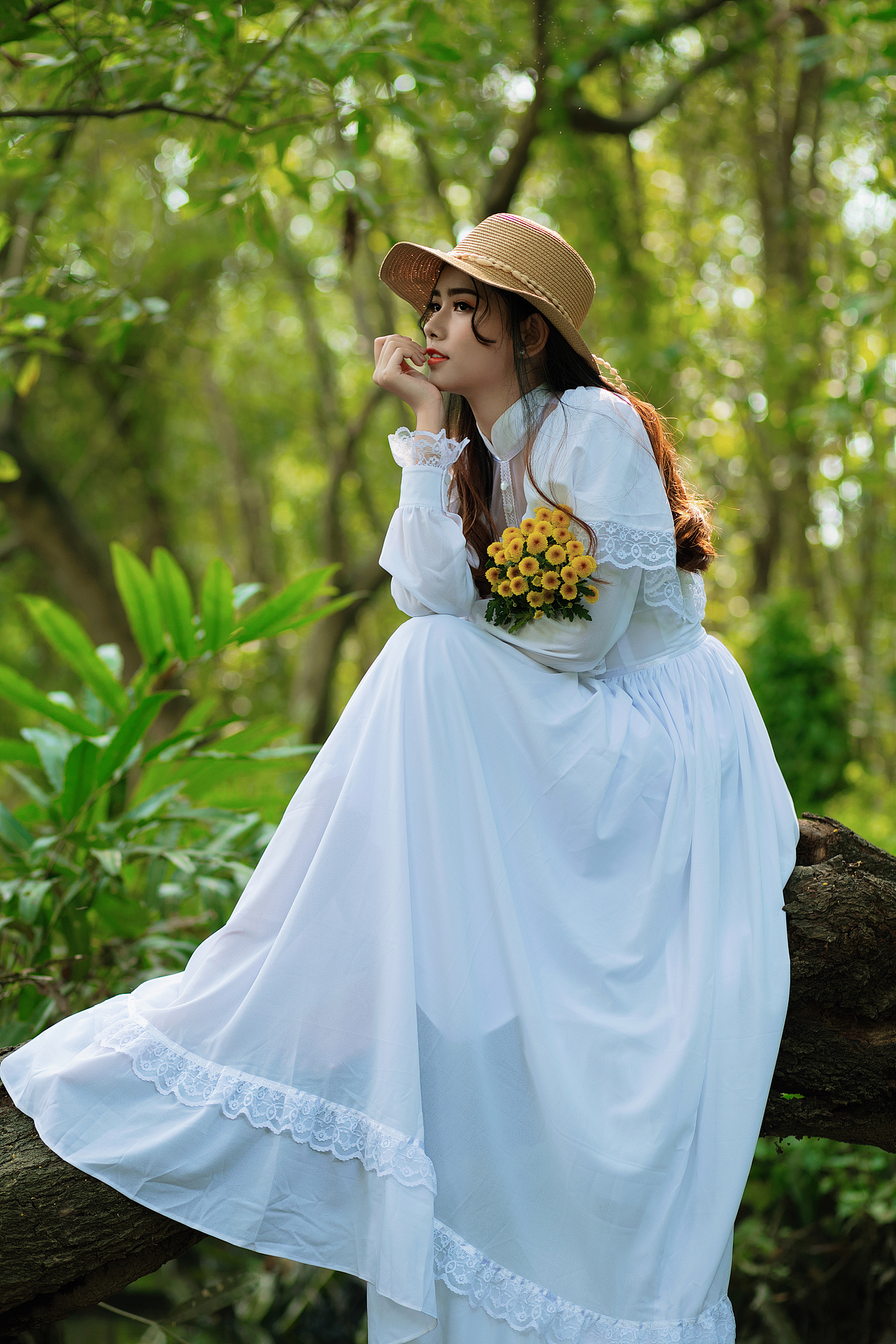 森泽视觉 │ 人像摄影/修图｜森系少女.户外写真（图ZMzMyMDgwODQ4） - 人像摄影 - 站酷设计师乔韩森原创素材 - 站酷ZCOOL