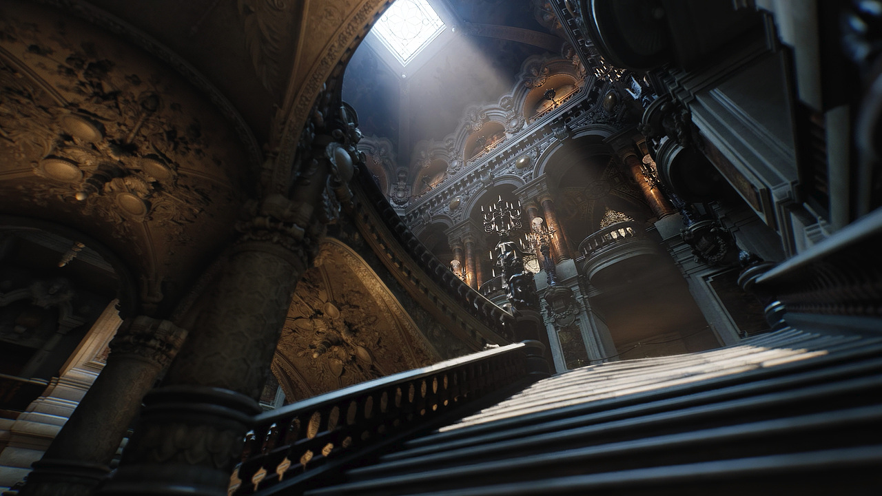 UE5 巴黎歌剧院 次时代游戏环境 | Demo下载