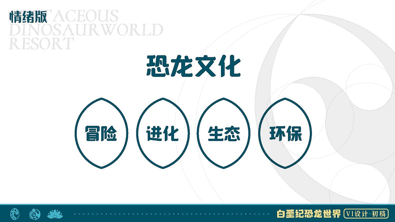 朝阳白垩纪旅游度假区vi提案