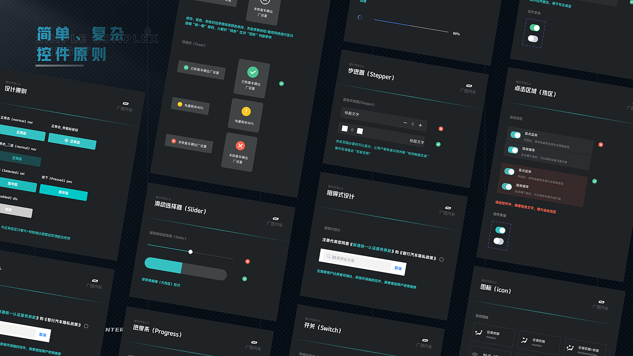 智行品牌(虚拟)智能座舱用户界面设计