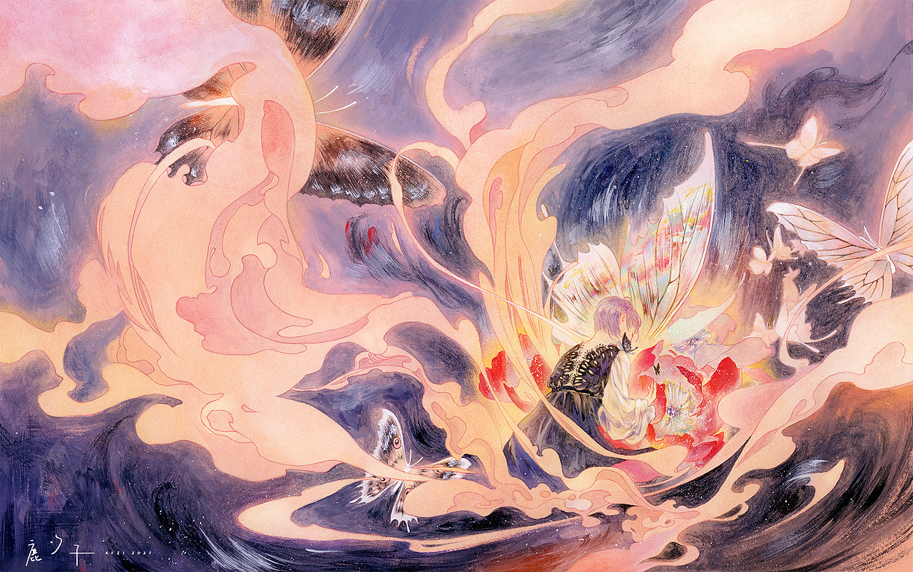 生命之源（图ZMjk2MjYxOTQw） - 商业插画 - 站酷设计师鹿夕子原创素材 - 站酷ZCOOL